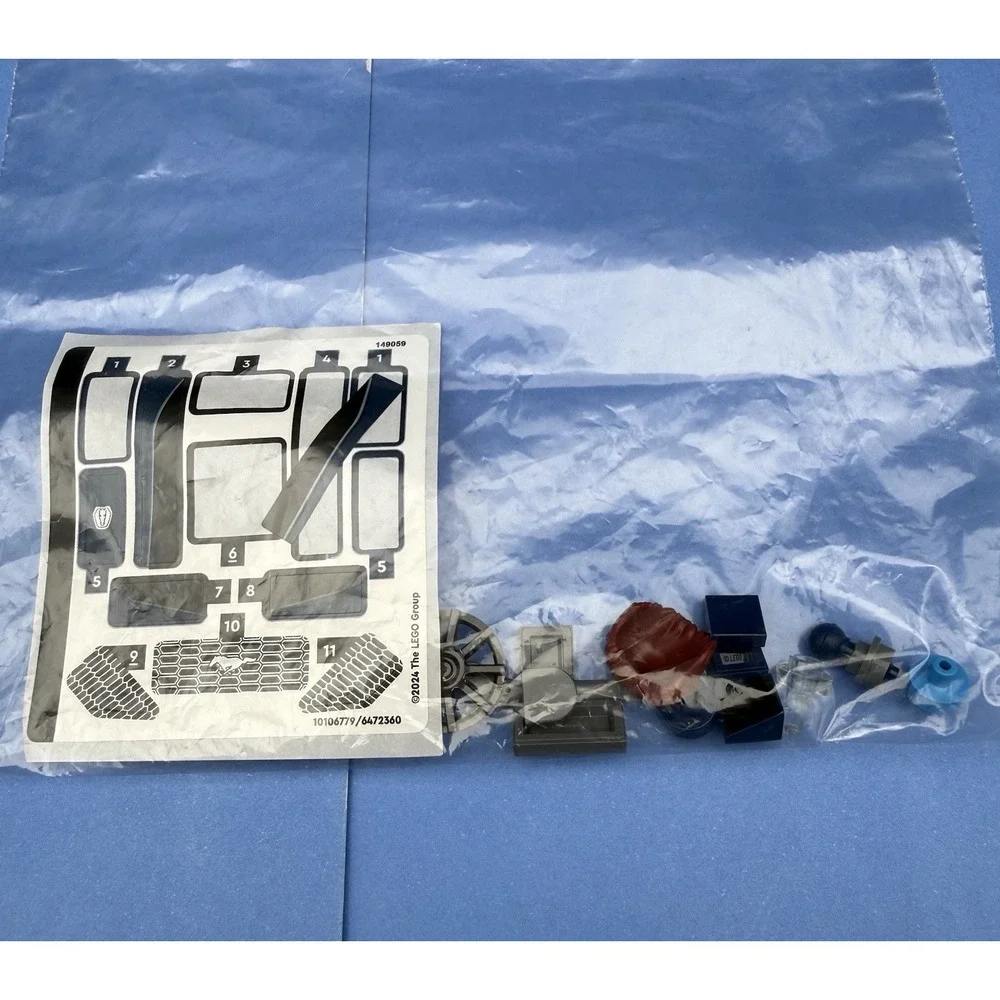 LEGO Speed Champions: Ford Mustang Dark Horse Sports Car 76920 W/Manual (No Box)